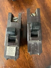 FPE FEP NA115 Federal Electric 15 Amp 1 Pole FEDERAL PACIFIC LOT OF 2