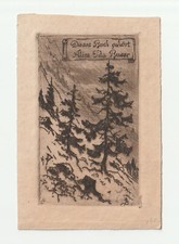 JAKOB BILLETER: Exlibris f�r Alice Ida Buser