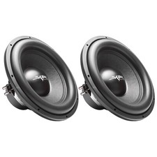 2 NEW SKAR AUDIO SDR-15 D2 15" 1200W MAX POWER DUAL 2 OHM SUBWOOFERS - PAIR