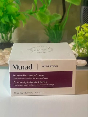 NEW SEAL Murad Intense Recovery Cream Soothing Moisturizer for Face & Eye 1.7oz