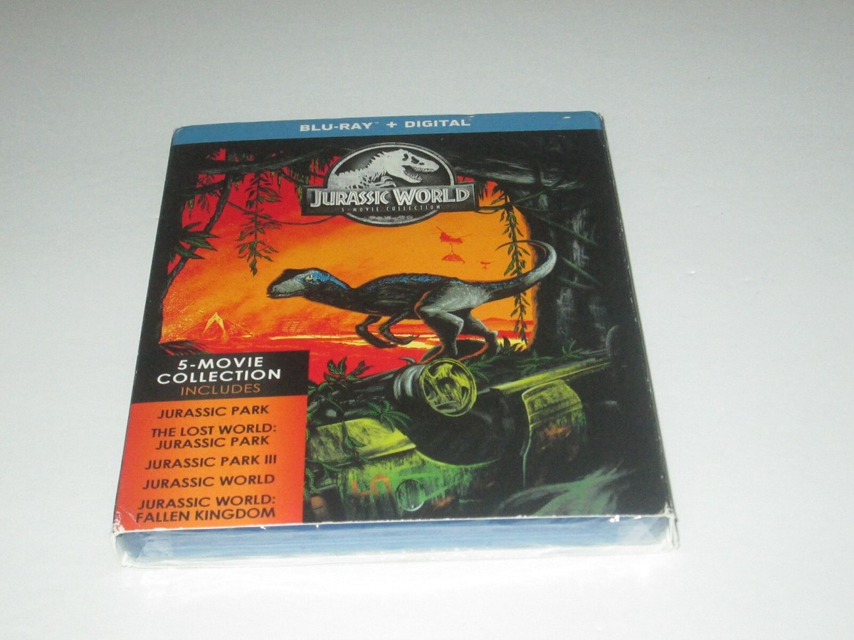 Jurassic World: 5-Movie Collection Blu-ray + Digital