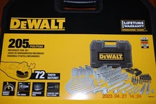 DEWALT 205pc Mechanics Tool Set DWMT81534 NEW