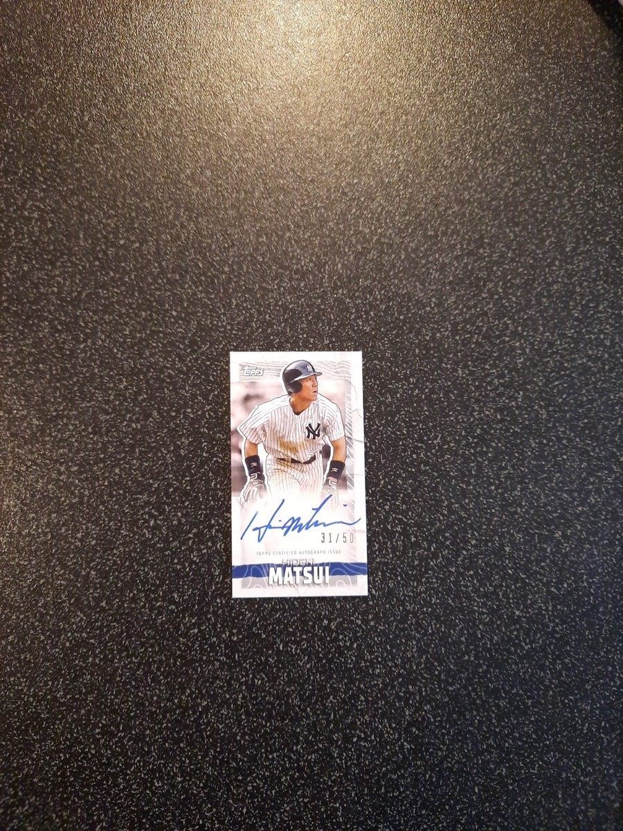 2023 Topps Rip Autographs #TRAHM Hideki Matsui AUTO 31/50