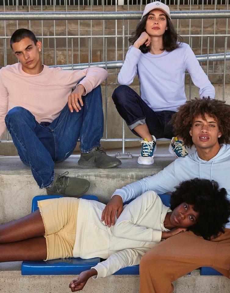 B&C Damen Sweatshirt Set In French Terry bedruckbar French Terry WW02W NEU - Bild 3 von 4