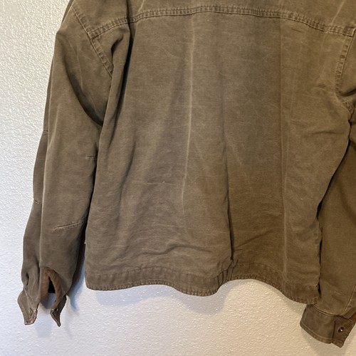 Alf Kuhl Cruiser Canvas Jacket Brown Men’s Size XL AC2 - Picture 12 of 16