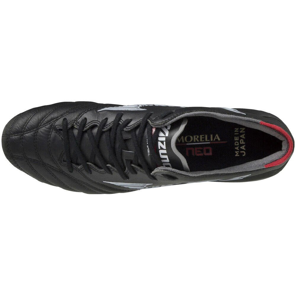 MIZUNO Morelia Neo III JAPAN P1GA2080 Black White Soccer MIZUNO Morelia Neo III JAPAN P1GA2080 Black White Soccer
