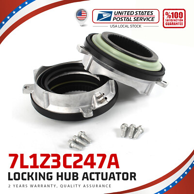 4x4 Actuator 4WD Hub Locking Actuator (600-405) For Ford F150, Expedition, Lincoln Navigator 2003-2015 - 2 Pack Ford F150 Locking Hub