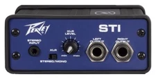 PEAVEY STI Stereo Transformer Direct Box (stereo audio isolation unit)