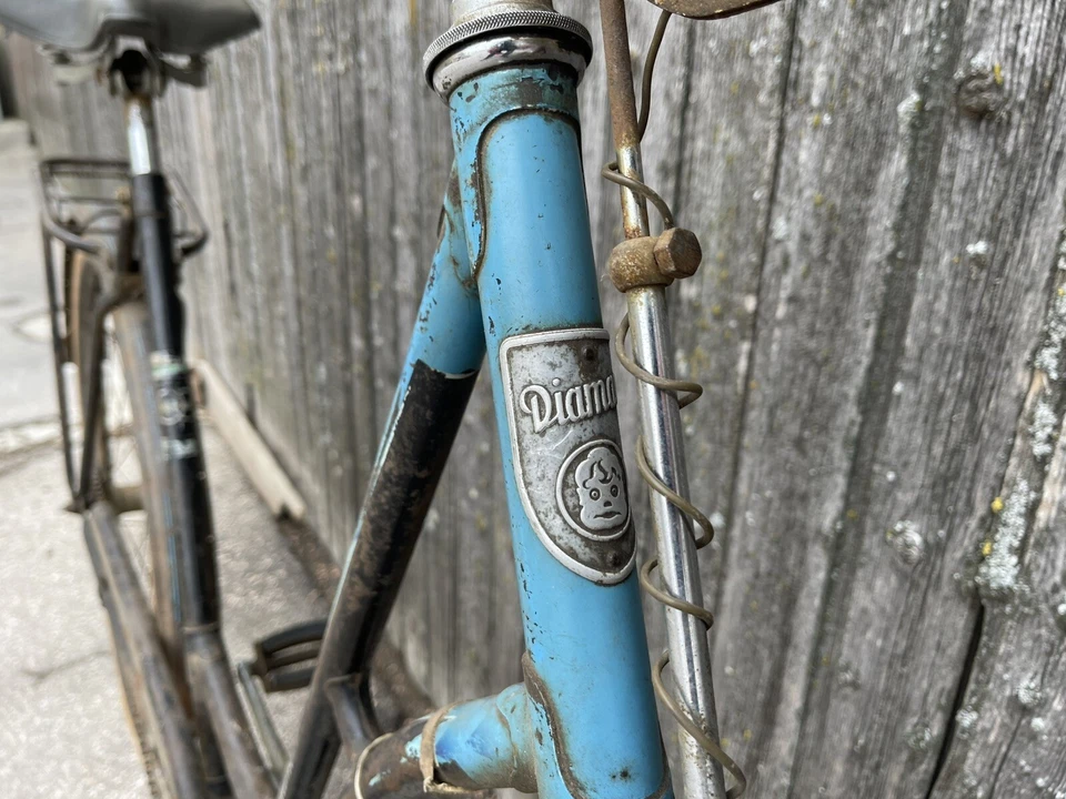 Scheunenfund 28 Zoll Diamant Fahrrad-tolles Design-Zustand gut-Neuaufbau - Bild 4 von 4