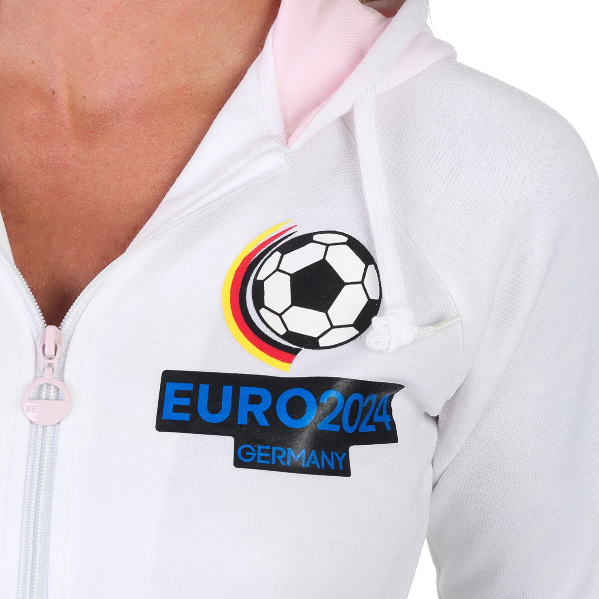 SACAI Felpa con cappuccio felpa donna felpa con cappuccio zip tinta unita basic EM 2024