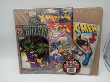 1996 XMen Collectors Pack Activity Set Chillers & Comic Book Trading Cards #uis2