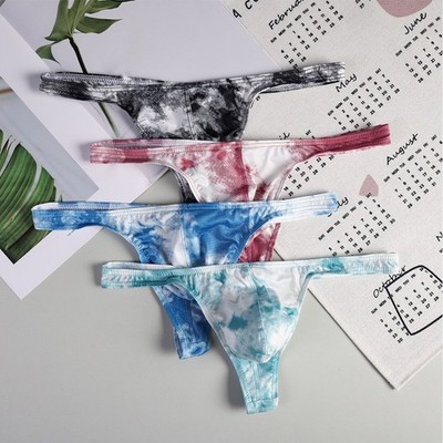 Herren Atmungsaktiv G String Unterwäsche U Pouch Design in Stylischen Midrise T