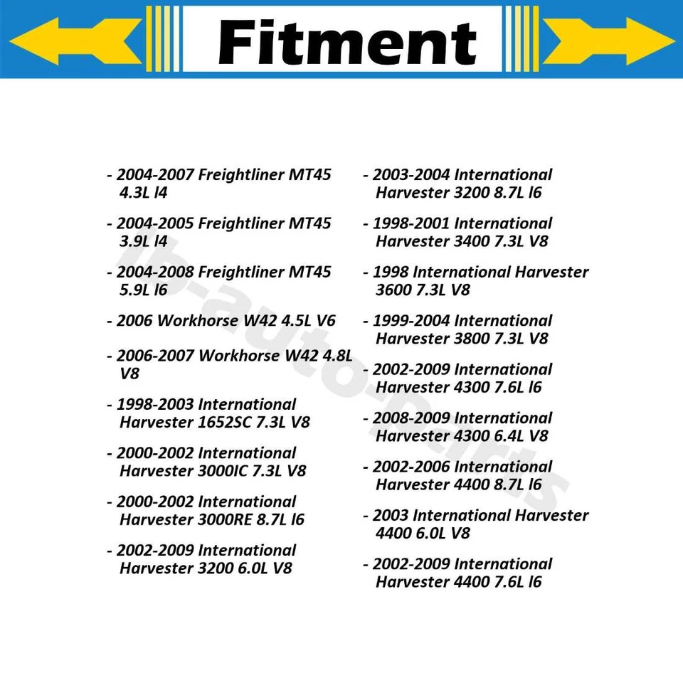 2x Nugeon Brake Calipers Front For International Harvester 4400 6.0L 2003 - Image 2 of 4