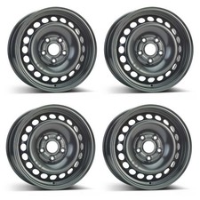 4 Stahlfelgen Alcar 9025 6.5Jx15 ET33 5x112 für Audi A4