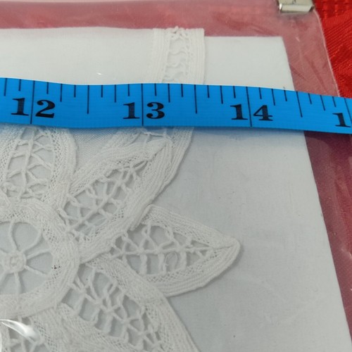 2X Vintage Lace Collar - Battenburg Lace - NOS New Old Stock - Picture 13 of 14
