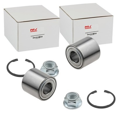 2X NTY RADLAGER-SATZ HINTEN PASSEND FÜR NISSAN MICRA NOTE LINKS+RECHTS |