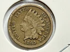 1863 Indian Head Cent Coin Great Value! 74 Cents Shipping!