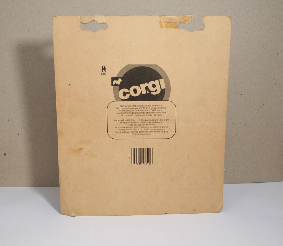 James Bond 007 Octopussy Set 1982 Carded - Vintage Corgi E3019 Roger Moore - Image 4 of 4