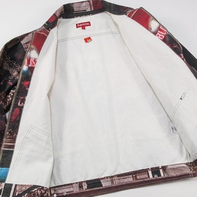 Supreme 2017 Fall/Winter Scarface The World Is Yours Denim Jacket