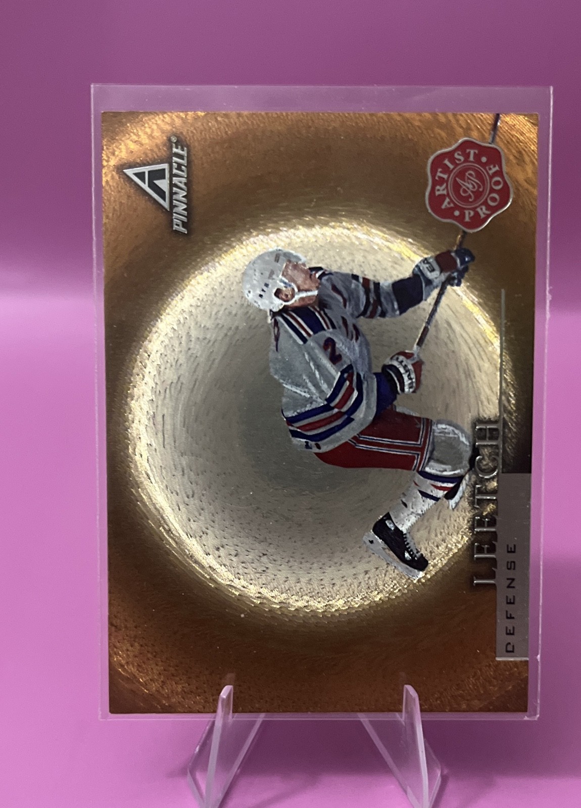 1997-98 Pinnacle - Brian Leetch #PP92 Artist's Proof