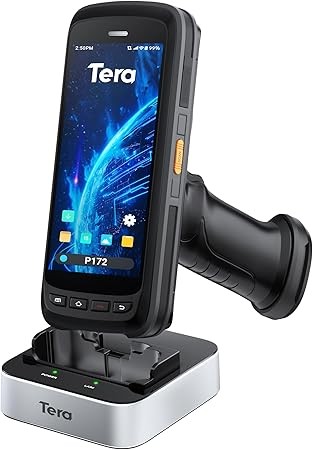Scanner Barcode Android Tera Zebra SE4710 2D WiFi NFC IP65 Batteria 8000mAh Rugg
