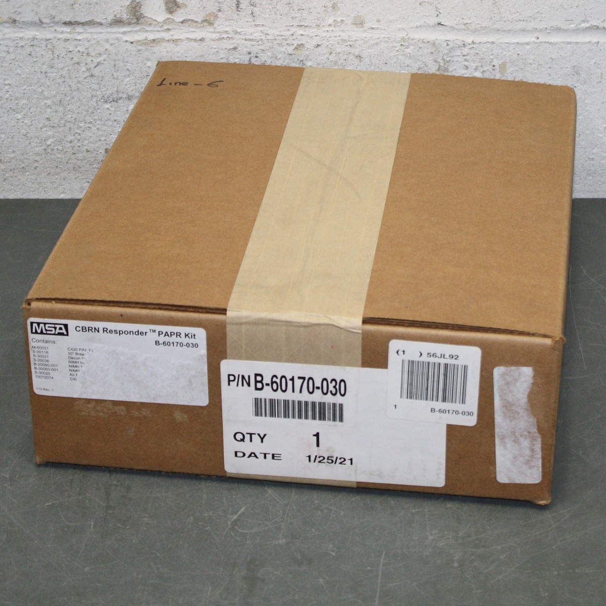 MSA C420 Respirator Blower Kit B-60170-030, CBRN Responder PAPR