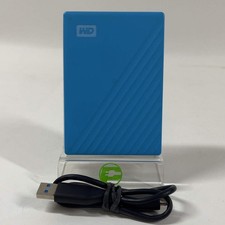 Western Digital WD Portable My Passport 4TB USB-B to USB-A HDD WDBPKJ0040BBL-0D