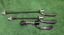 Suntour Quick Release Skewer Set 100/135mm Hubs 35mm Seatpost Clamp Vintage