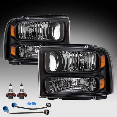 For 1999-2004 Ford F250 F350 Ford Super Duty Excursion Conversion Headlight