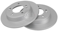 2X A.B.S. Bremsscheibe Beschichtet 18203 FüR PRO JD Soul Elantra GD CEE MD KIA 6