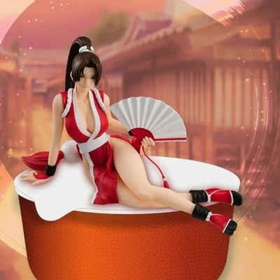 Anime Sexy Street Fighter Mai Shiranui PVC Action Figure Noodle Stopper Model