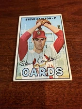 1967 Topps #146 Steve Carlton HOF. VG