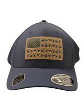 Columbia Mens Blue One Size PHG Game Flag 110 Snapback Hat Mid Crown Flexfit New