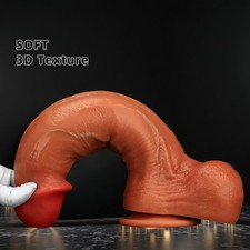 Silicone Suction Cup Dildo Machine Realistic Huge Cock Women Sex Toys Thick Dong