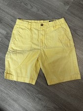 Boys Vineyard Vines Performance Chino Cotton Shorts Yellow Size 8