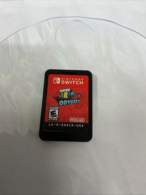 Super Mario Odyssey Nintendo Switch Game Card Only Tested