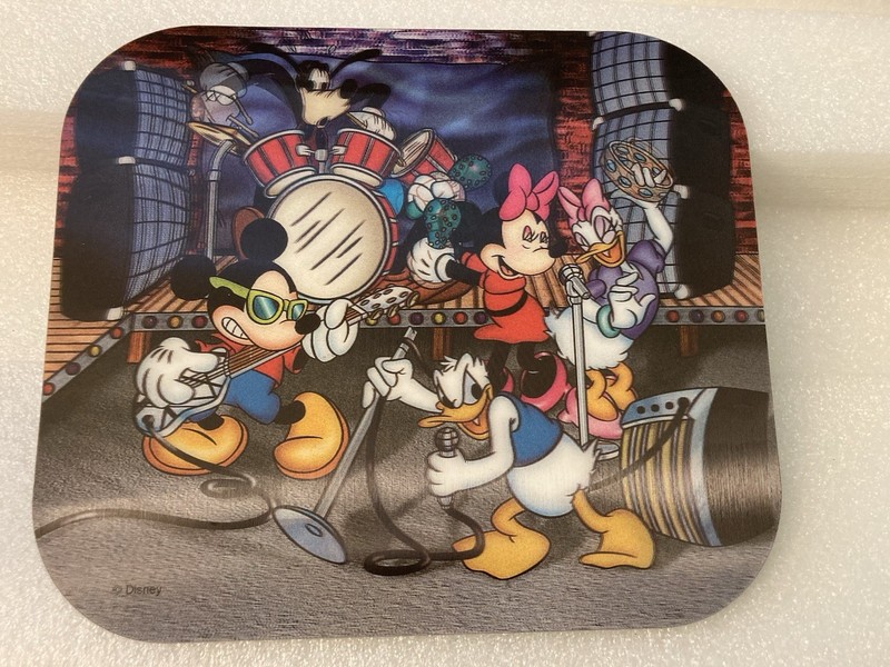 Mickey Mouse And Friends Rock Band Computer Mouse Pad 942??F6-425