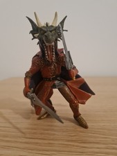 2005 Papo Fire Dragon Knight Medieval Mythical Figure 38972 Retired