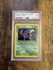 Pokemon Crobat Neo Revelation Unlimited Holo Rare #4 PSA 9 Mint Vintage on eBay