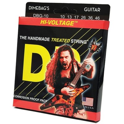 Saiten E-Gitarre DR Strings Dimebag Hi Voltage DBG-10 Medium Gitarrensaiten E- G