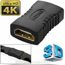 HDMI EXTENDER FEMALE TO FEMALE ADAPTER EXTENSION JOINER CONNECTOR HD 1080 4k 