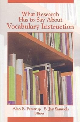 What Research Has to Say about Vocabulary Instruction Paperback