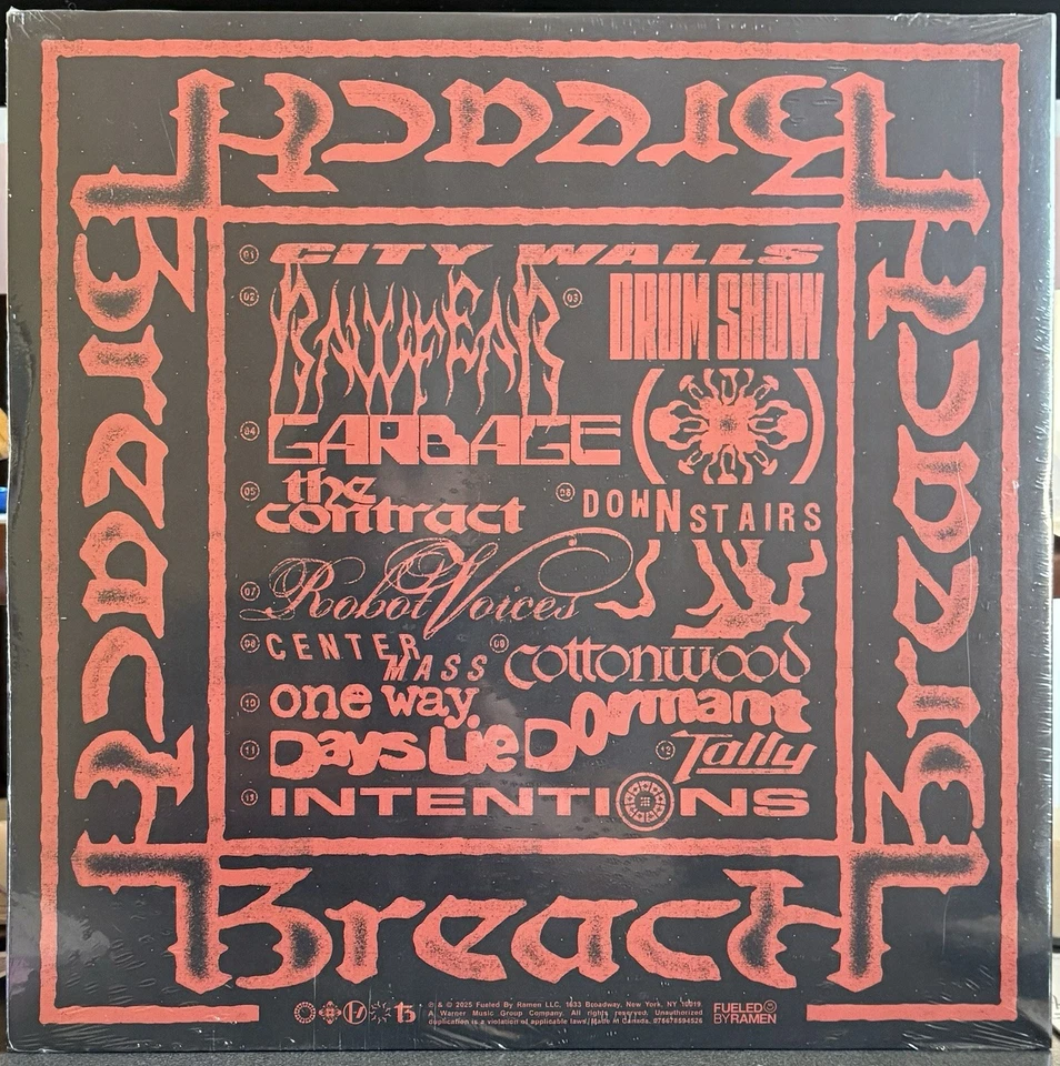 Twenty One Pilots - Breach - Limited Black Smoke Vinyl LP-Brand New Sealed Mint - Image 3 of 3