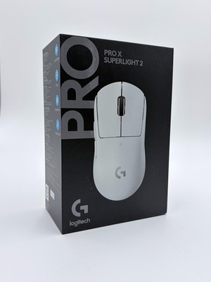 Logitech G PRO X Superlight 2 Wireless Gaming Mouse - White (New/Sealed)