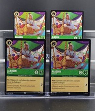 Disney Lorcana Aladdin - Prince Ali 92/204 Fabled Common 4 Cards Set