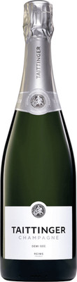 (74,5 /l) Taittinger Demi Sec Champagner 12,5% 0,75l Flasche