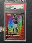 2024 Panini Prizm RC Rookie Red Shimmer /35 Caleb Williams #301 PSA9 POP7