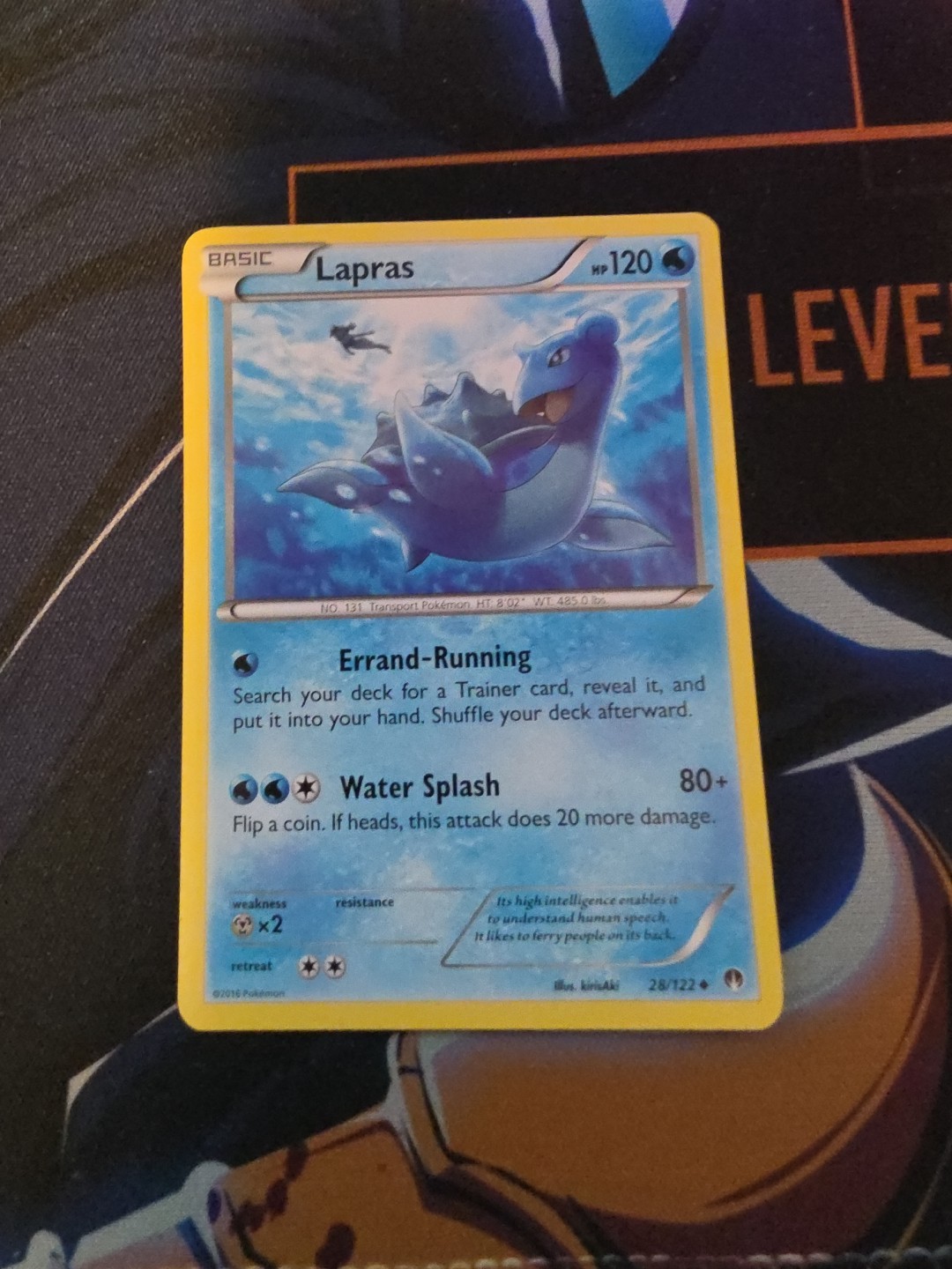 Pokémon TCG Lapras Breakpoint Card 28/122 Regular Uncommon tcg game