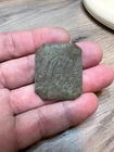 Dug Civil War Cast Brass Inscribed Trunk or Personal Items Box Plate