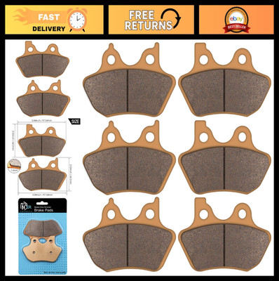 High-Performance Sintered Copper Brake Pads for Harley Touring & Cruiser Models,